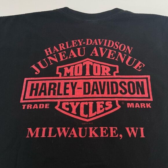 HARLEY DAVIDSON MILWAUKEE WISCONSIN T-SHIRT XL - Picture 4 of 7